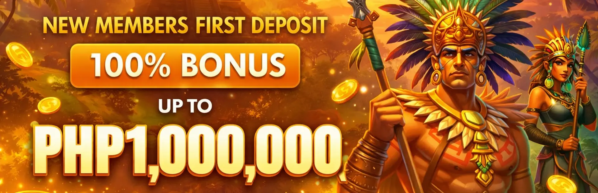 New Member 100% Welcome Bonus on First 5 Deposits
